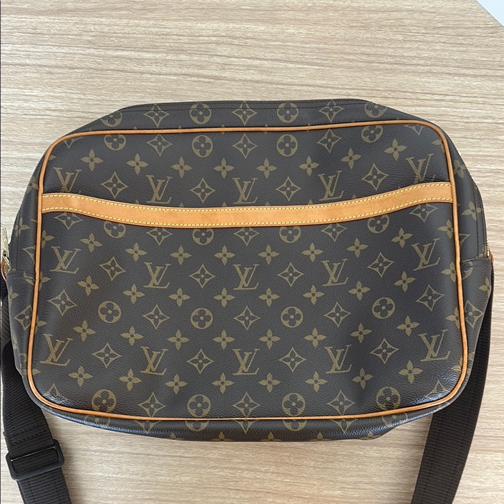 Louis Vuitton Brown Monogram Messenger Bag